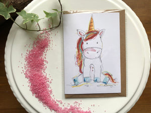 Baby Unicorn Card