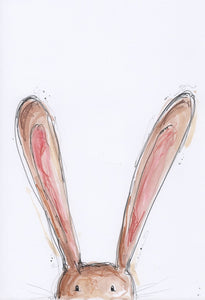 Bunny Ears Art Print