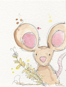 Flic The Field Mouse Card