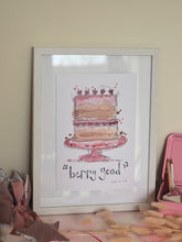 Load image into Gallery viewer, Berry Good Cake Art Print
