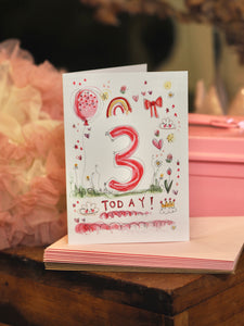 Girly Age Greeting Cards