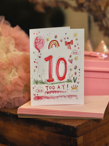 Girly Age Greeting Cards