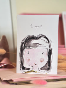Be Yourself Girl Card