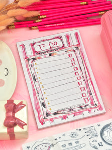 A5 Pink "To Do" List Pad