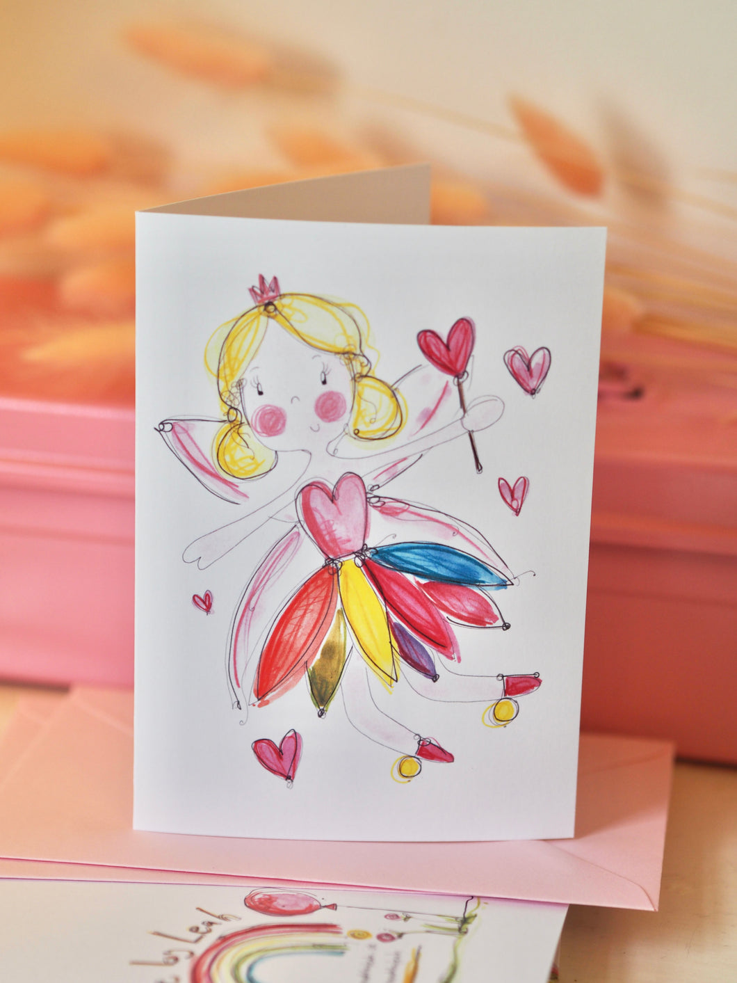 Rainbow Fairy Greetings Card