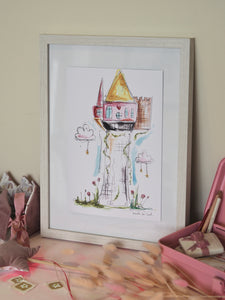 Princess Tower Art Print