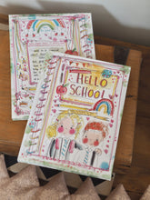 Load image into Gallery viewer, &quot;Hello School&quot; Illustrated Children&#39;s Book
