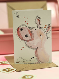 Wiggy The Pig Card
