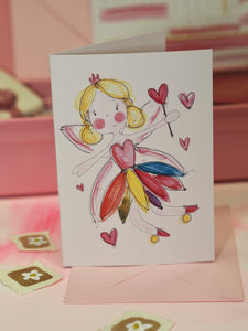 Rainbow Fairy Greetings Card