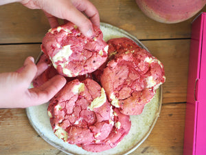 Box Of 6 Luxury Pink Cookies