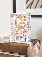 Load image into Gallery viewer, &quot;Hello School&quot; Illustrated Children&#39;s Book
