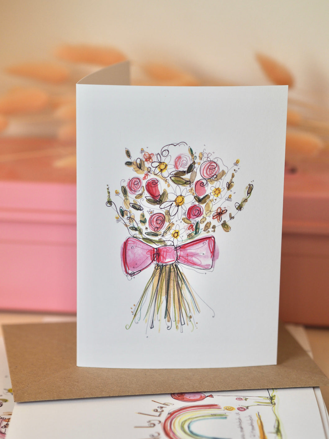 Bunch Of Flowers Card