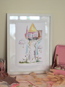 Princess Tower Art Print