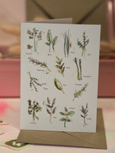 Load image into Gallery viewer, Herbs Greetings Card
