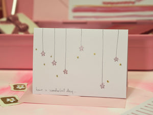 Twinkling Stars Card