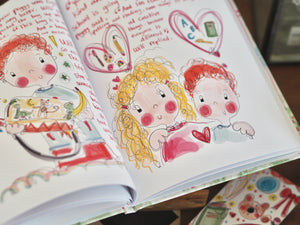 "Hello School" Illustrated Children's Book