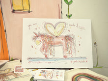 Load image into Gallery viewer, Jellybean Unicorn Magic Art Print
