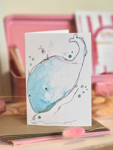 Washy The Whale Card
