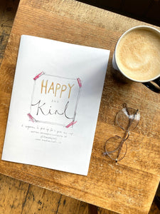'Happy & Kind' Positivity Magazine Issue 1