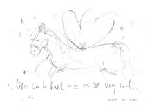 Load image into Gallery viewer, So Loved Unicorn Sketch Card
