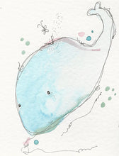 Load image into Gallery viewer, Washy The Whale Card
