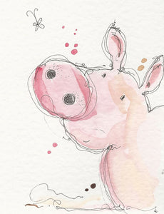 Wiggy The Pig Card